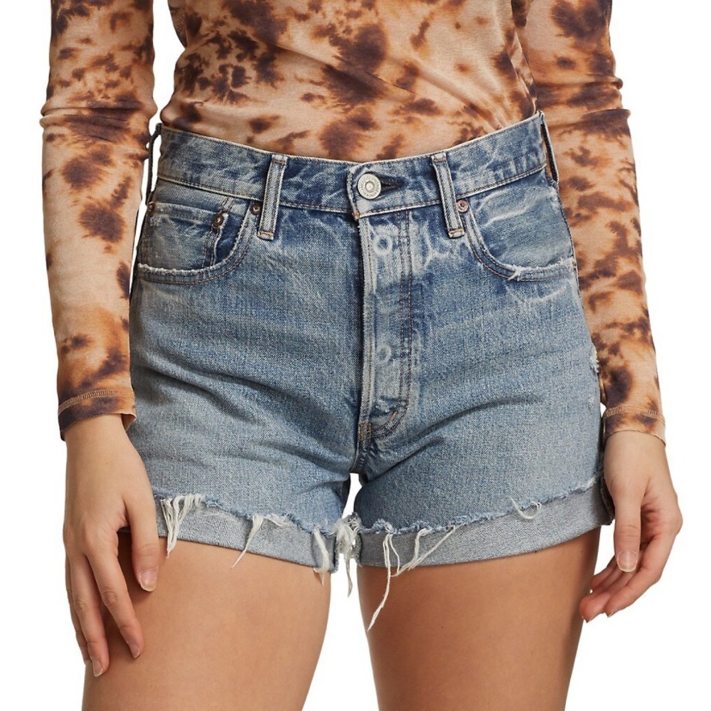 MOUSSY VINTAGE Upland Cut Off Shorts SIZE 23 NWT - Picture 2 of 14
